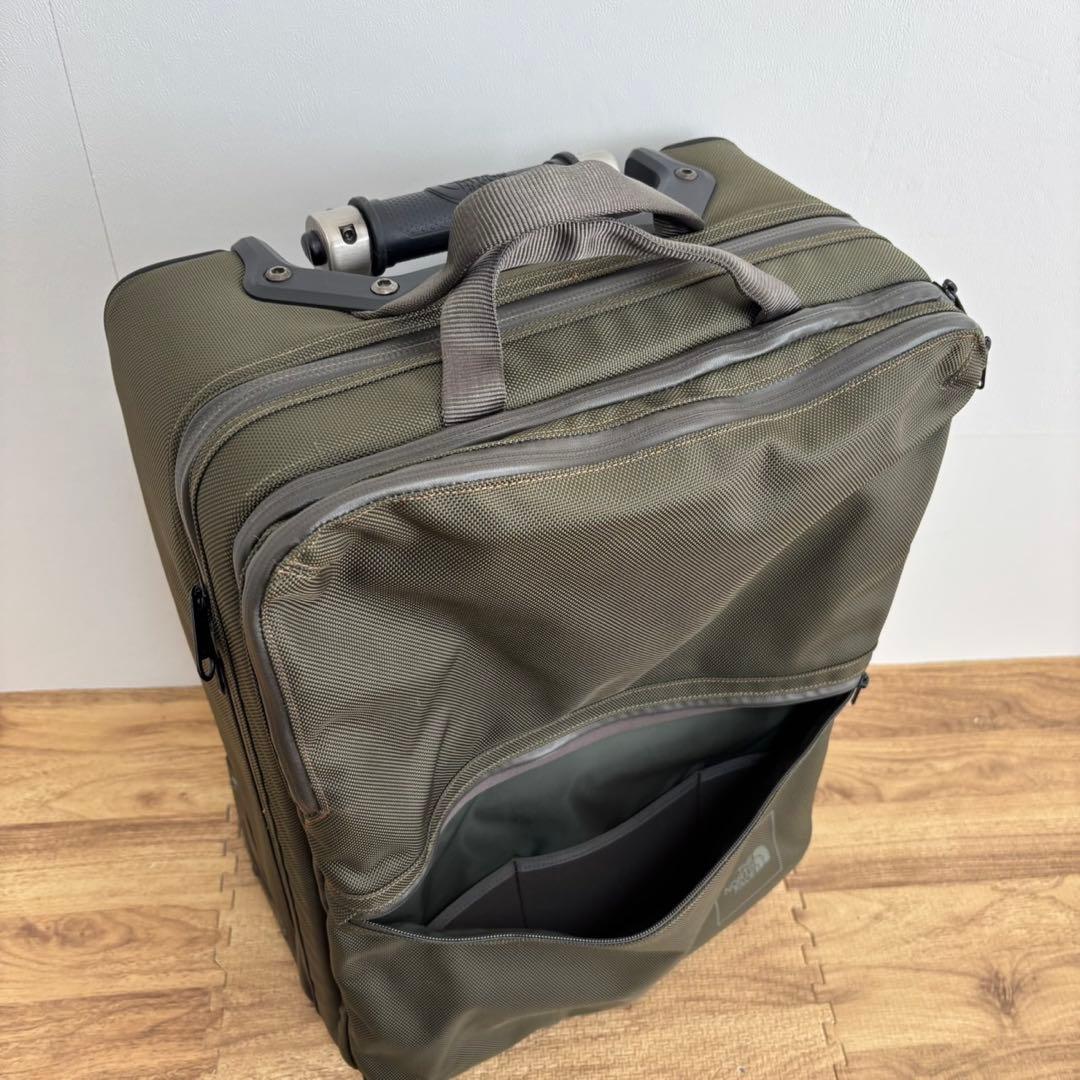 美品　ノースフェイス　シャトルローラー　キャリーバッグ　2輪　機内持込 ハンドル