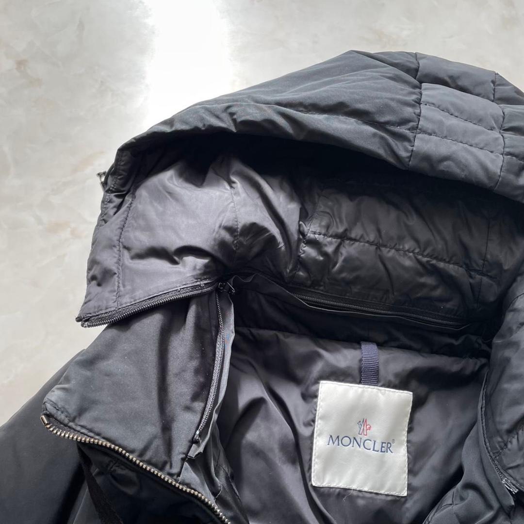 モンクレール NIM GIUBBOTTO ロングダウンコート　XS　ロゴ金具