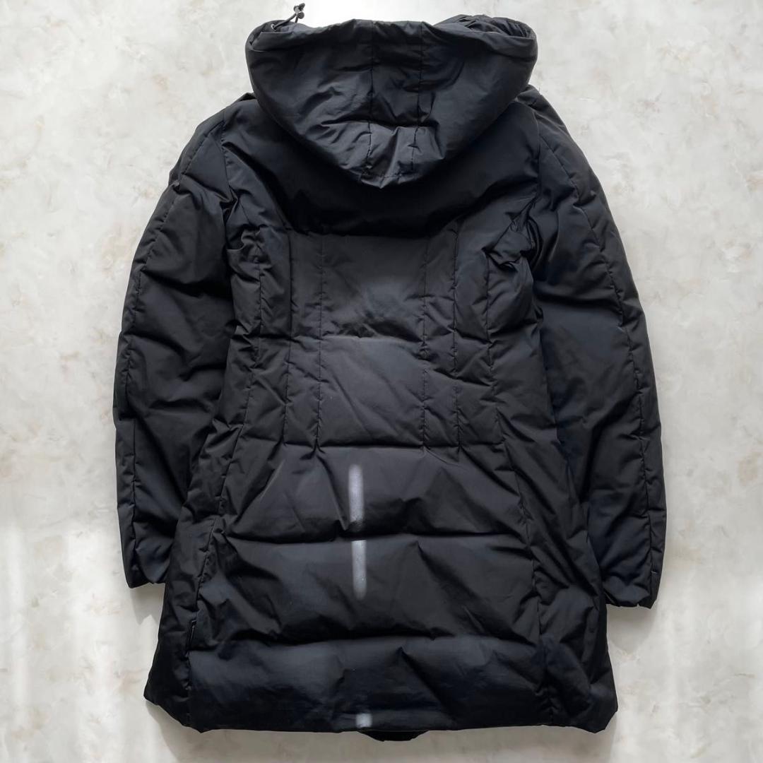 モンクレール NIM GIUBBOTTO ロングダウンコート　XS　ロゴ金具