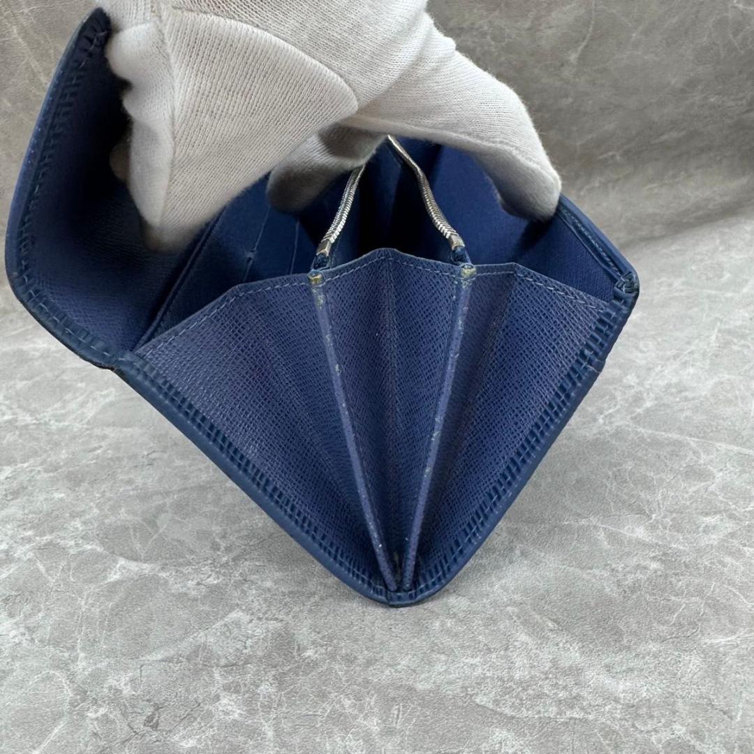 ルイヴィトン　VUITTON エピ ルイヴィトン　長財布　ブルー系
