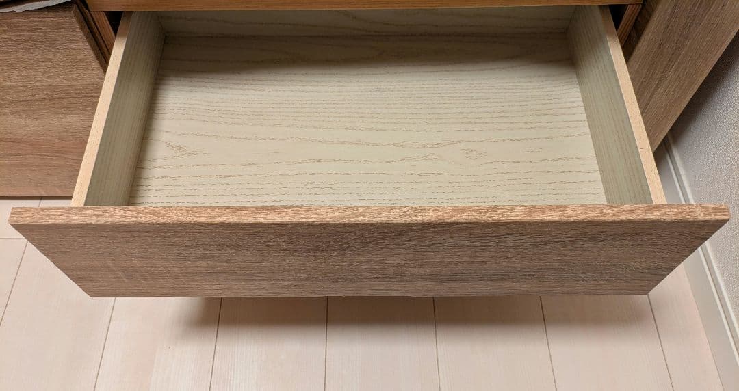 【はすぼお】 セミシングルベッドフレーム・マットレス付き・収納あり