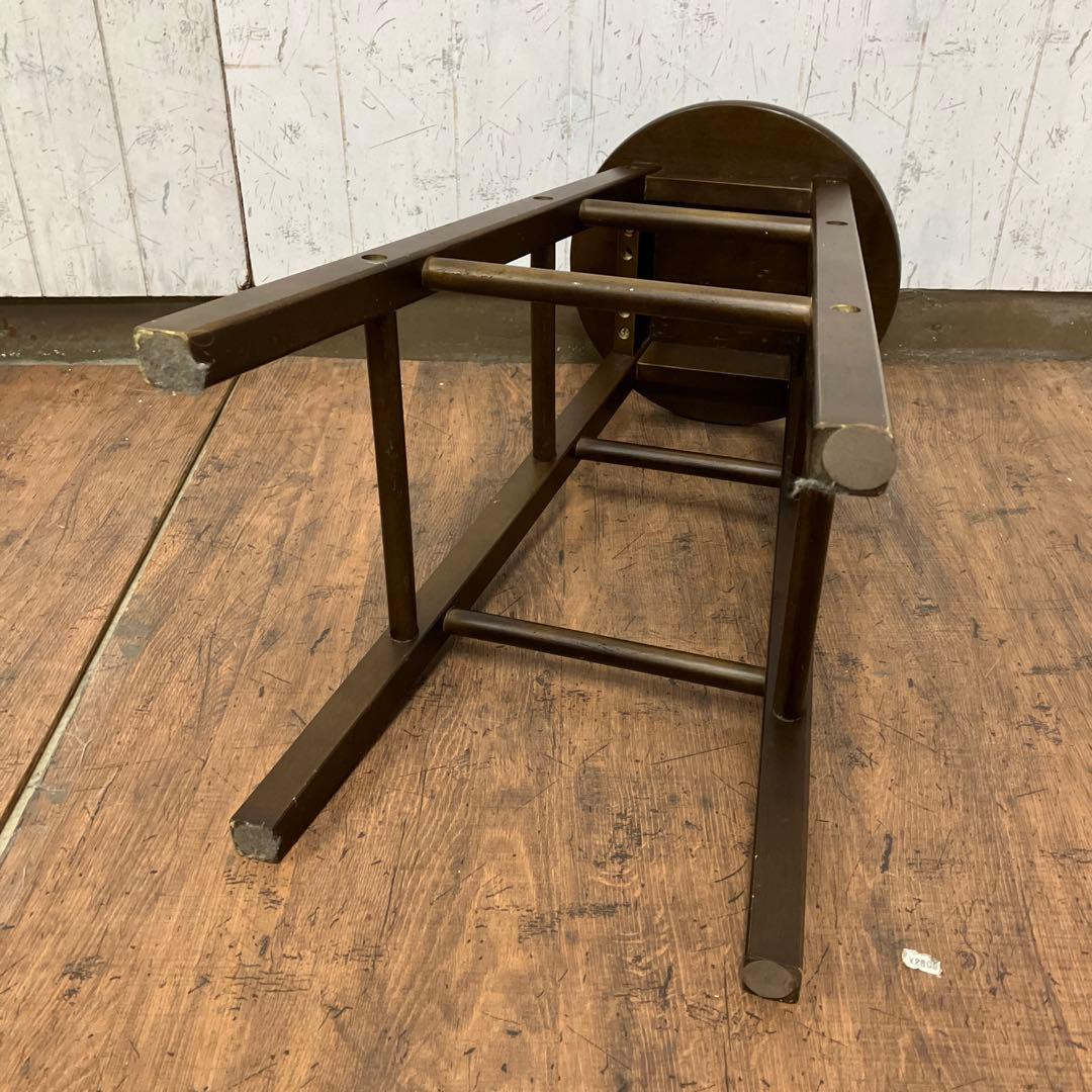 A-2 ② 昭和レトロ 木製 バースツール ハイチェア スツール 椅子 丸椅子