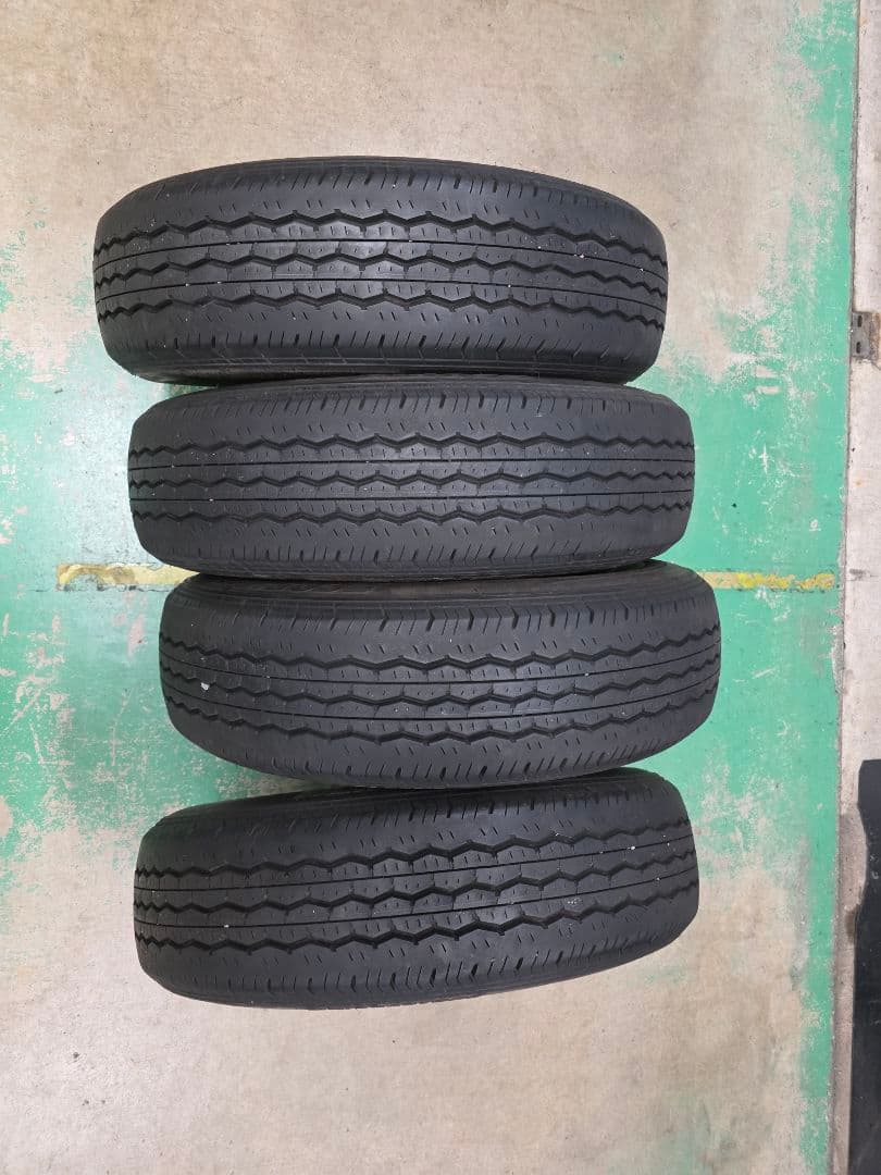 195/80R15 4本セット BRIDGESTONE ハイエースキャラバン