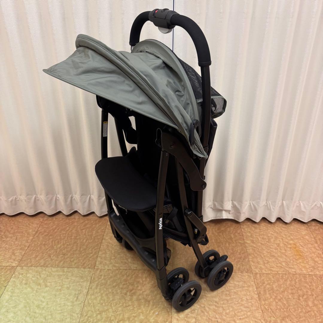 クリーニング済　☆美品☆　アップリカ　マジカルエアー　グレー　超軽量