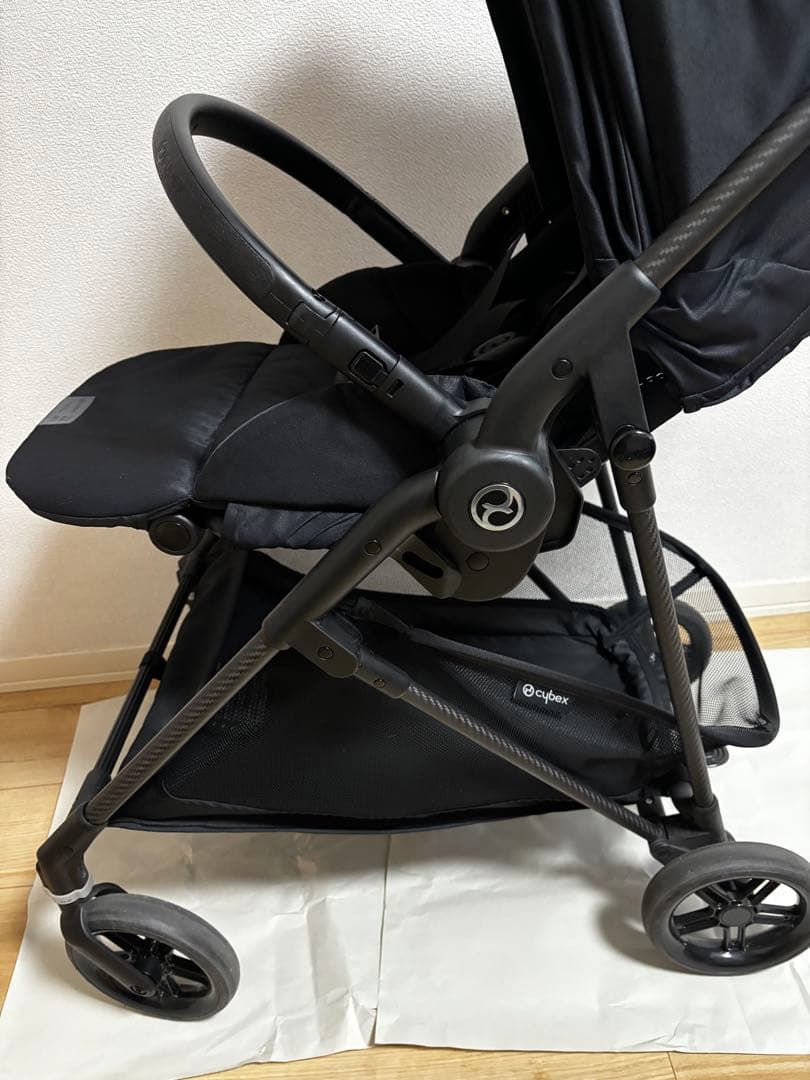 【美品】サイベックス メリオカーボン ベビーカー　cybex ブラック