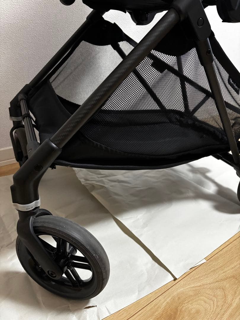 【美品】サイベックス メリオカーボン ベビーカー　cybex ブラック