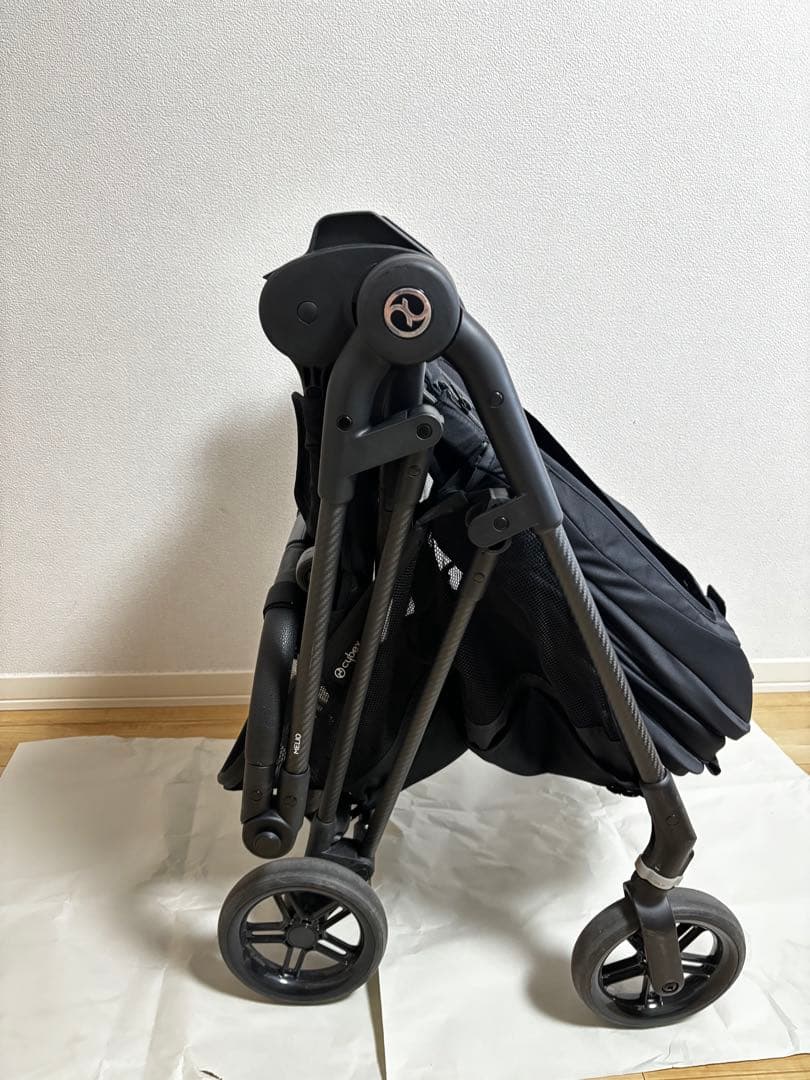 【美品】サイベックス メリオカーボン ベビーカー　cybex ブラック