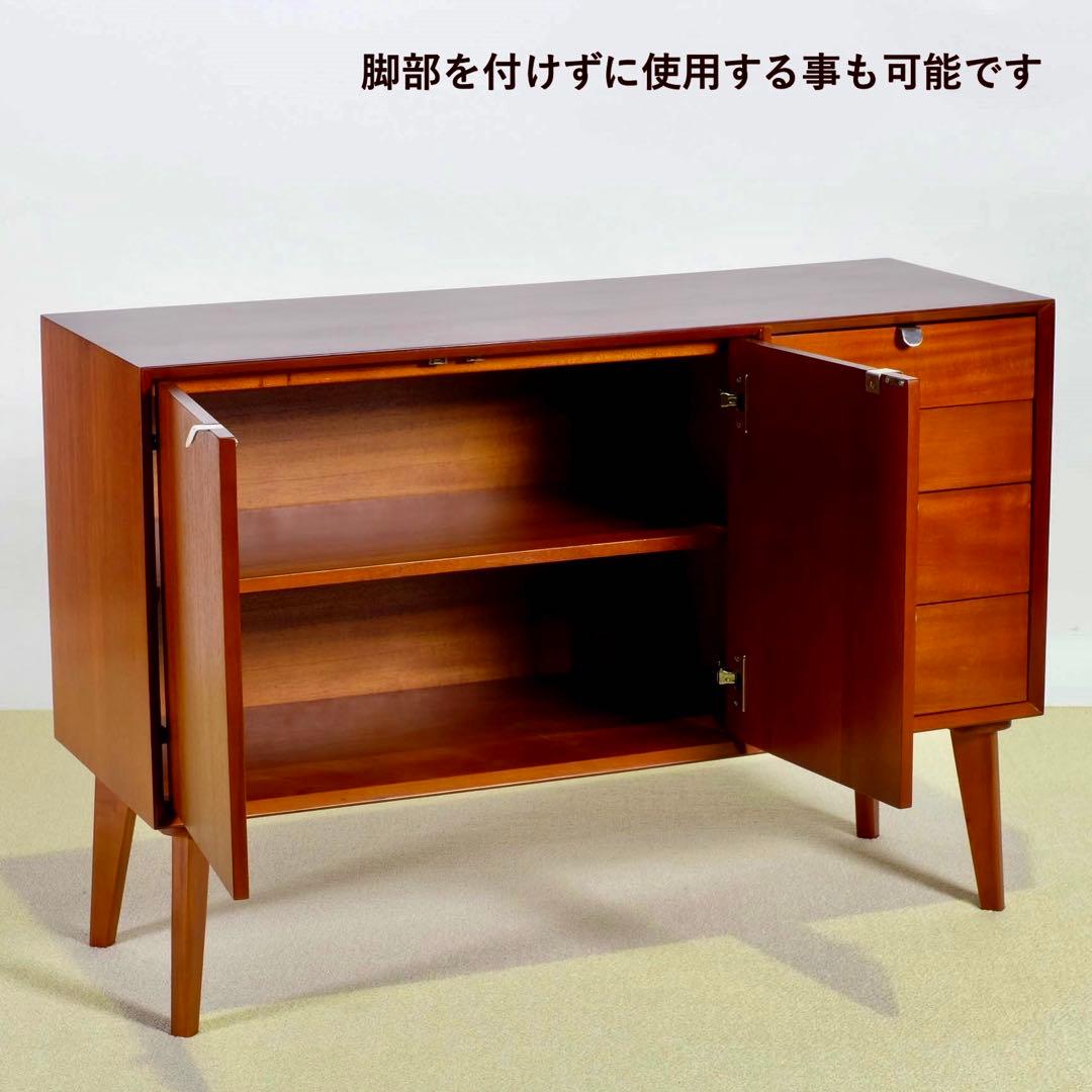 J 新品 リビングボード キャビネット 収納 北欧 サイドボード 本棚 書斎