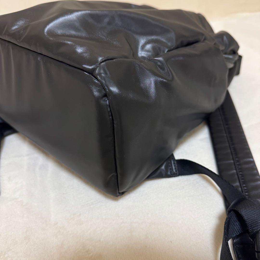 美品　ペレボルサ　ギャザーリュック　チアーズ　Cheers　バックパック　黒