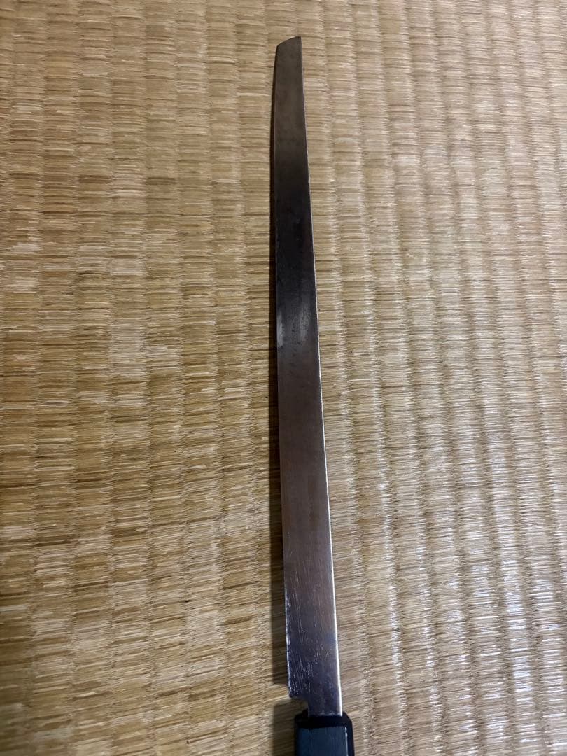 源　正隆　別作　てっさ包丁　半鏡面仕立　刃渡り約29㎝　高級金蘭包丁袋付