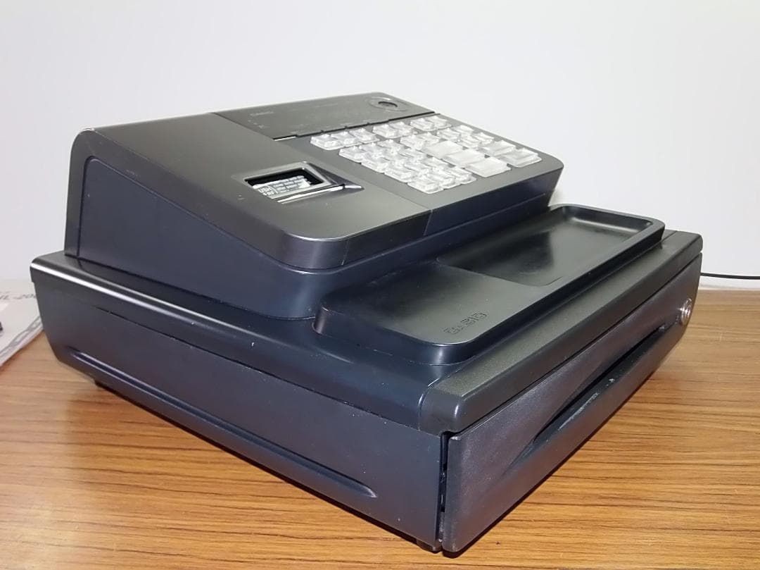 NL-200 簡単レジ CASIO 横型領収 レジスター 8部門 2505518