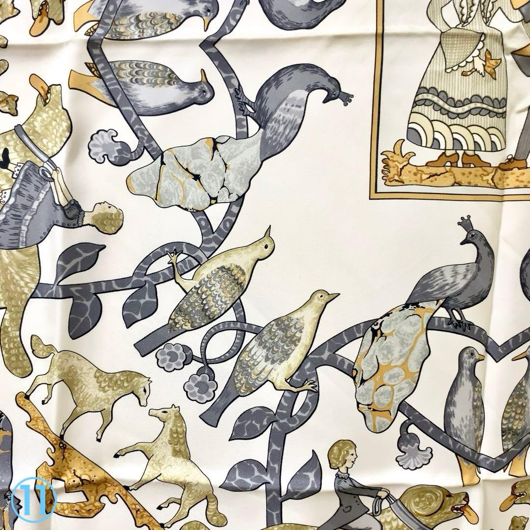 オーママ【未使用】HERMES カレ 90　古き良きアメリカ