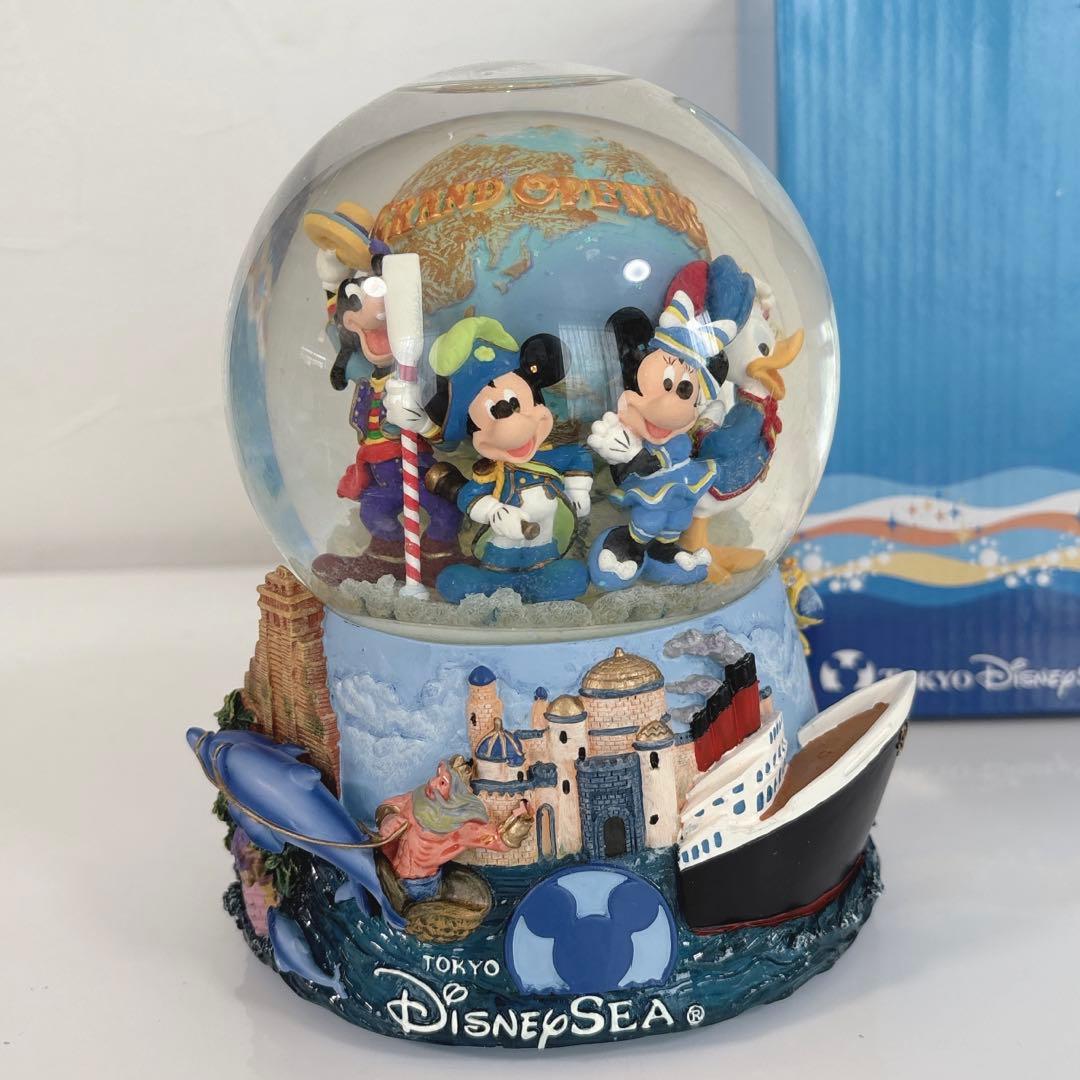 東京ディズニーシー　グランドオープニング　スノーグローブ　オルゴール