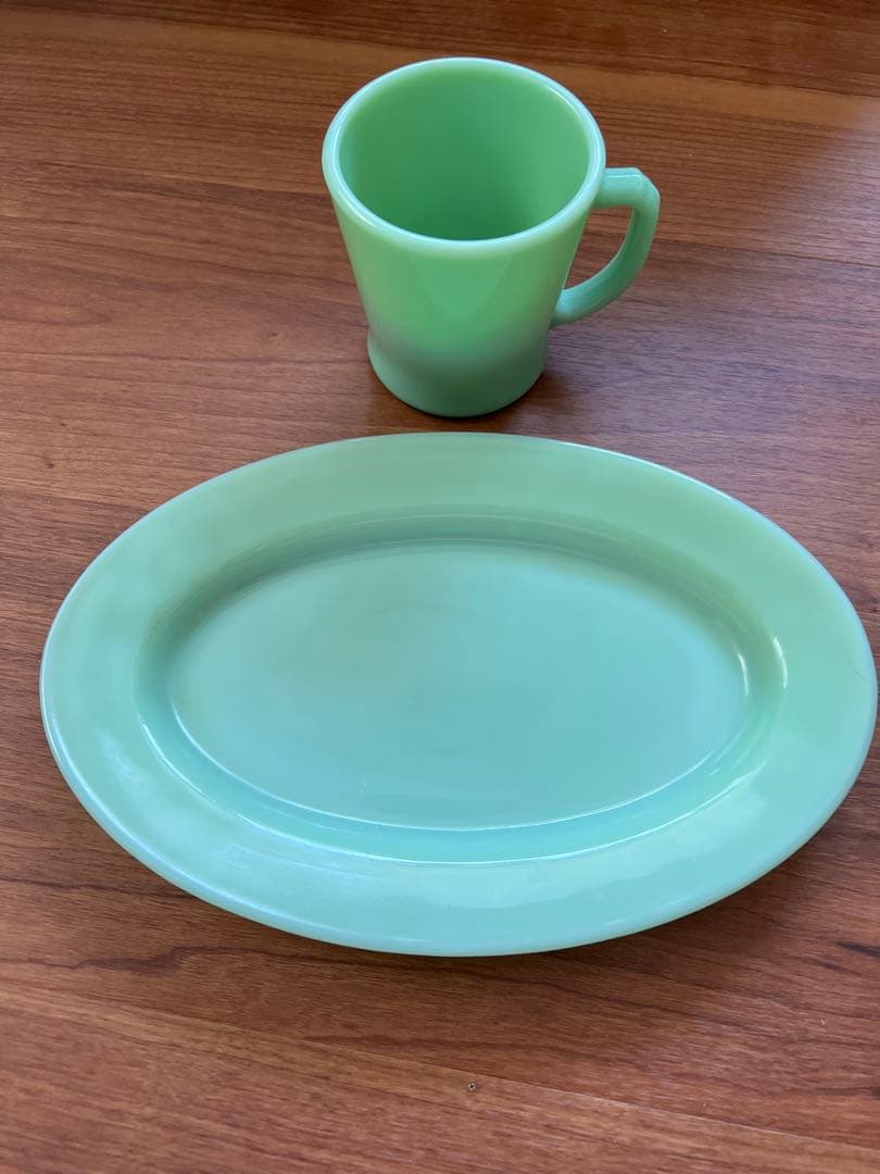 ファイヤーキング　FireKing プレート&マグ