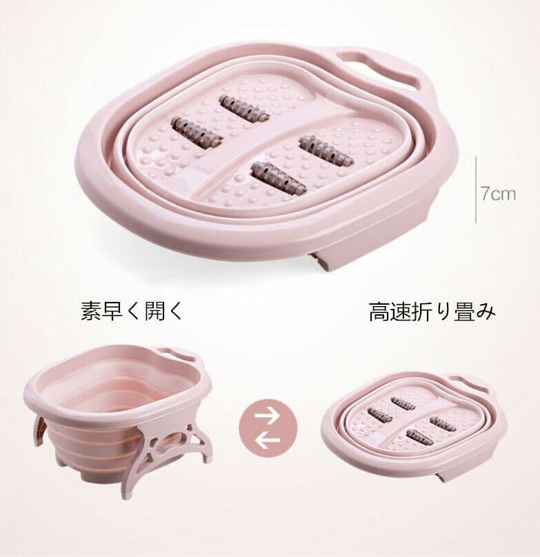 家庭用品浴室トイレの実用的な折り畳み型洗面器