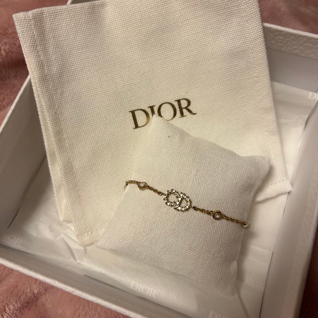 Dior CDロゴ パール ブレスレット