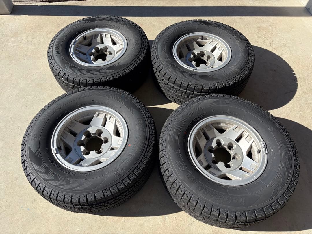 78プラド　純正ホイール＋スタッドレスタイヤセット