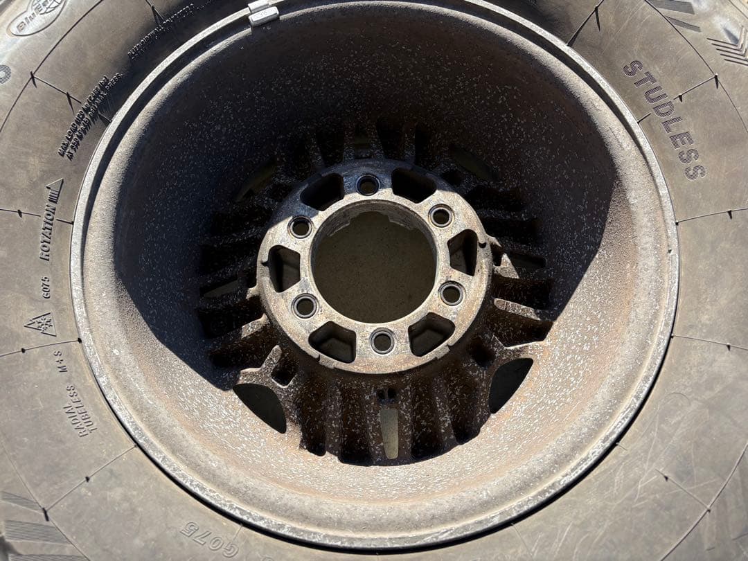 78プラド　純正ホイール＋スタッドレスタイヤセット