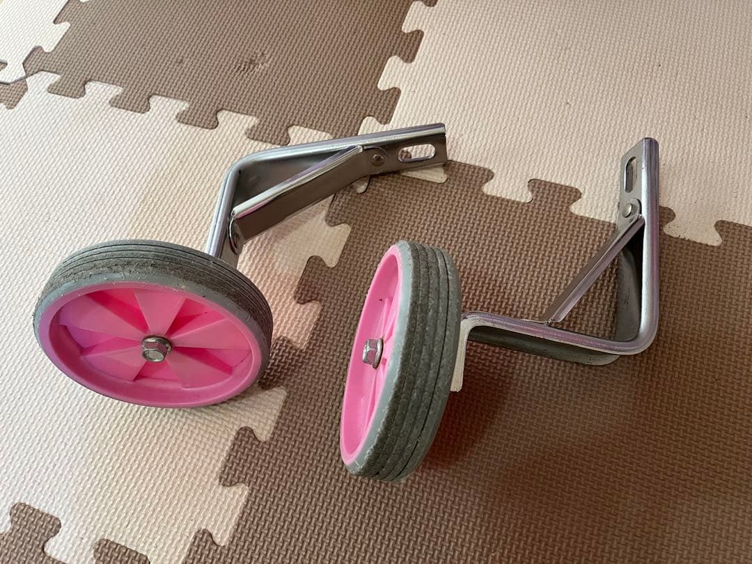 ぼんぼんリボン　自転車　18インチ　子供　ピンク　幼児用自転車