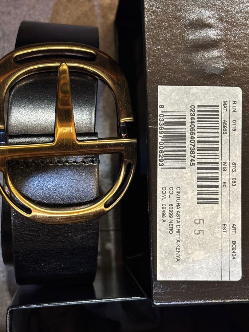 DOLCE&GABBANA ドルチェ&ガッバーナ　ベルト　試着のみ
