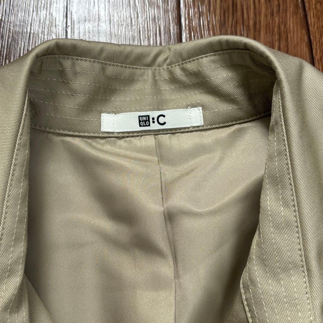 新品タグ付き UNIQLO トレンチコート ベージュ XL