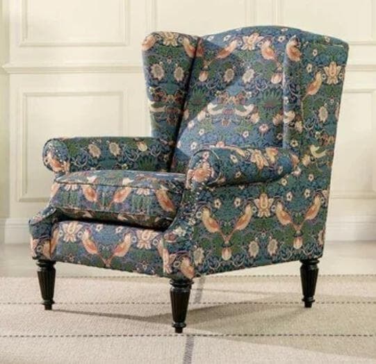 シングルソファ いちご泥棒 ジェニファーテイラー 36029AC-VI02