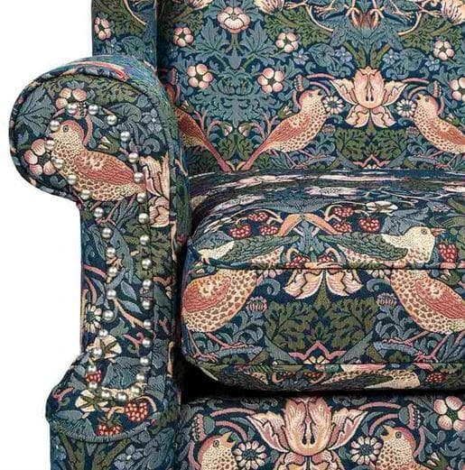 シングルソファ いちご泥棒 ジェニファーテイラー 36029AC-VI02