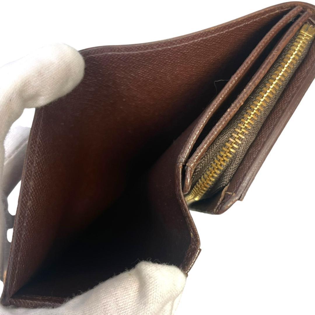 【激レア/廃盤品】 ルイヴィトン ポルトフォイユ トレゾール ダミエ エベヌ