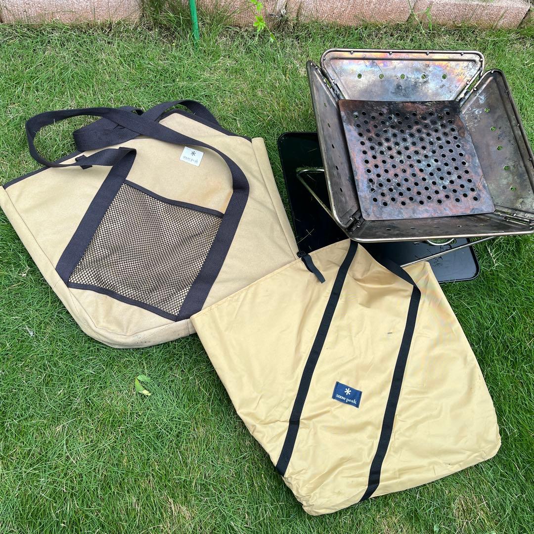 【希少】スノーピーク 焚き火台L 初期ロット