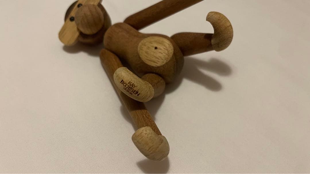 Kay Bojesen Monkey クリスマス帽子付き