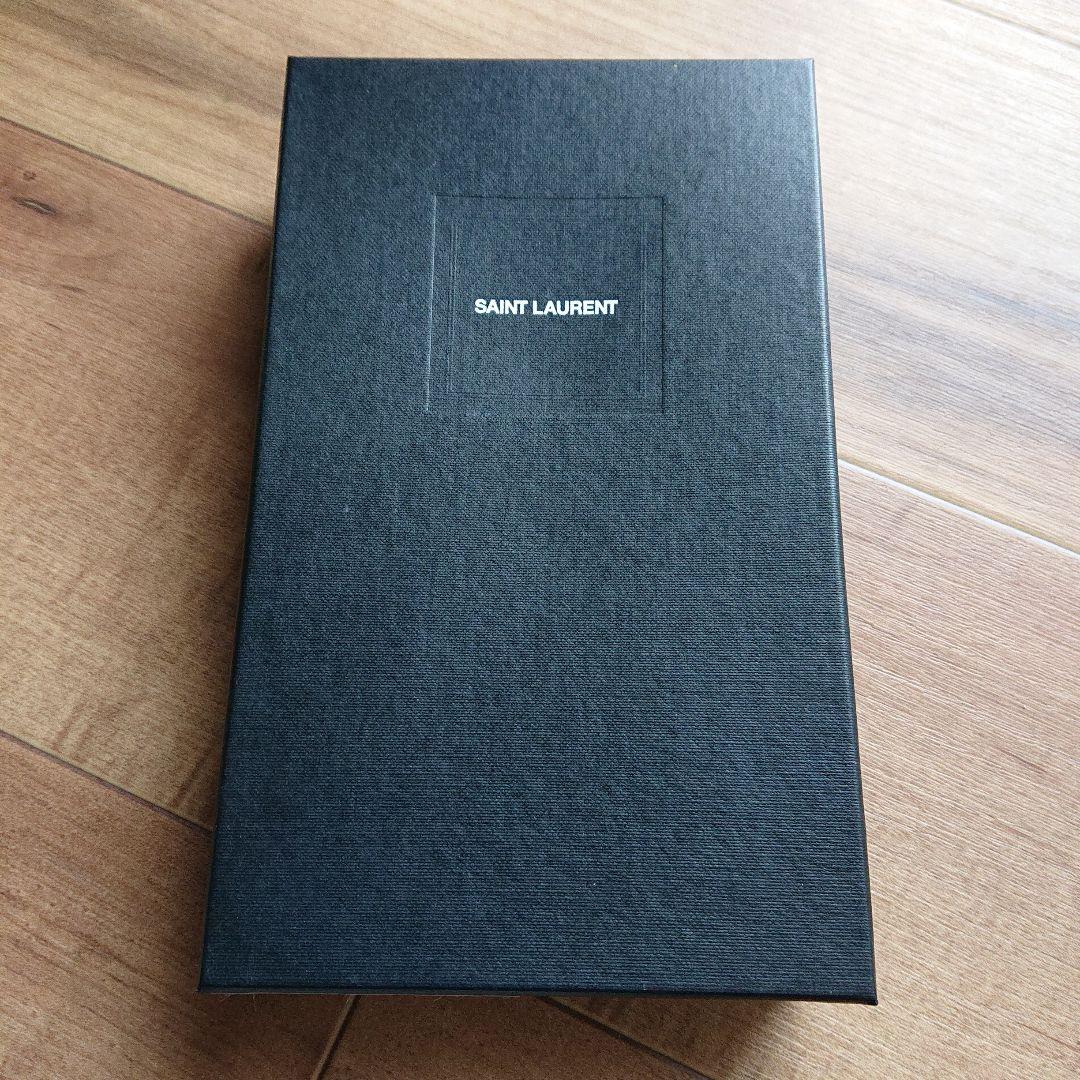 YSLサンローランブラック長財布 コンチネンタルウォレット