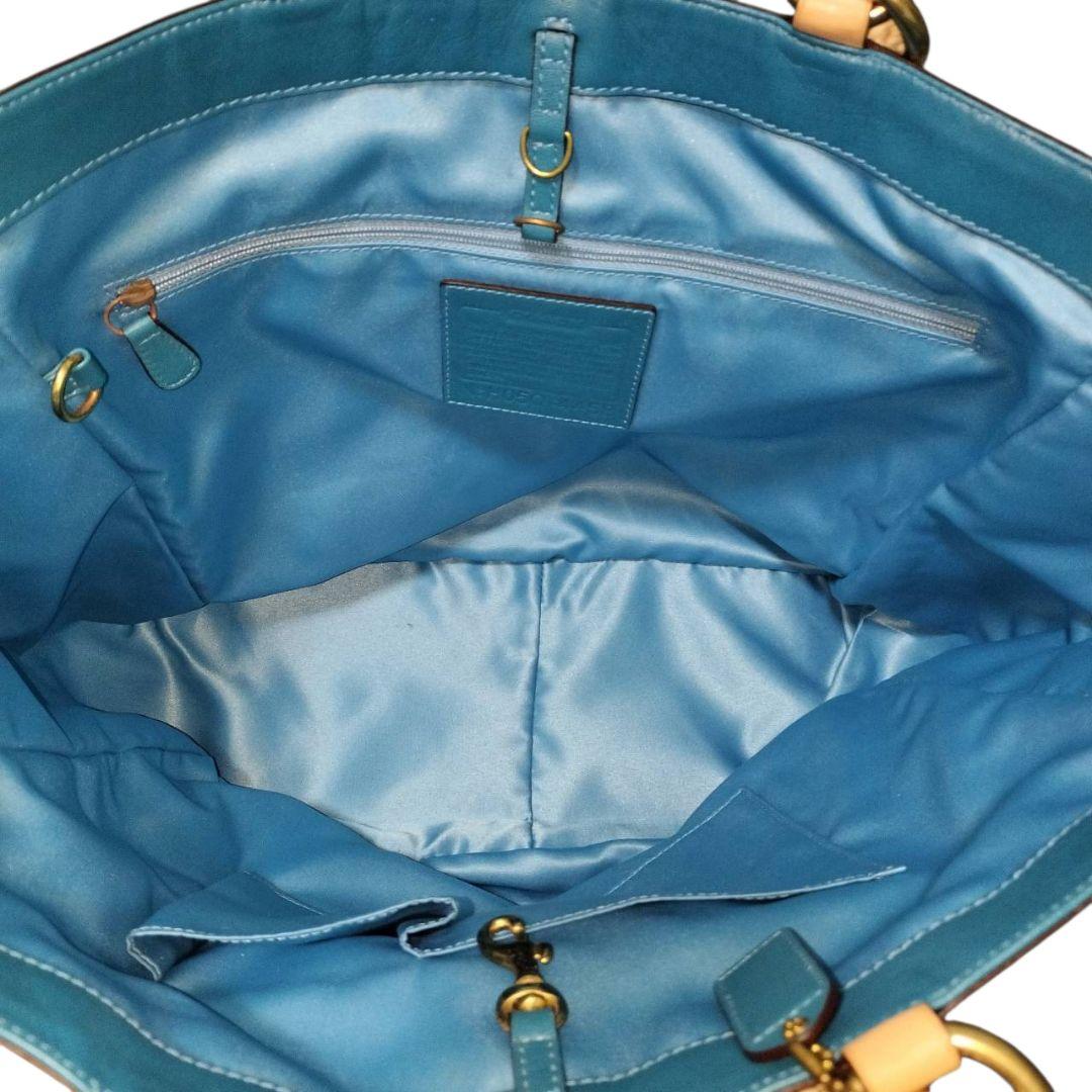 【限定品】 希少 COACH トートバッグ アプリック 海モチーフ Y2K 海