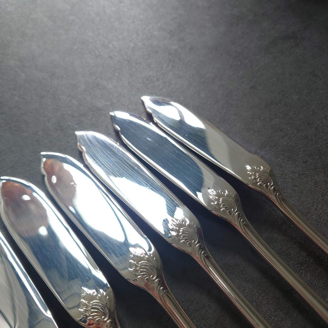 希少 美品 クリストフル マルリー フィッシュナイフ 6点