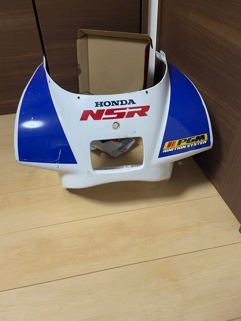 NSR250R 88 アッパーカウル　青テラ