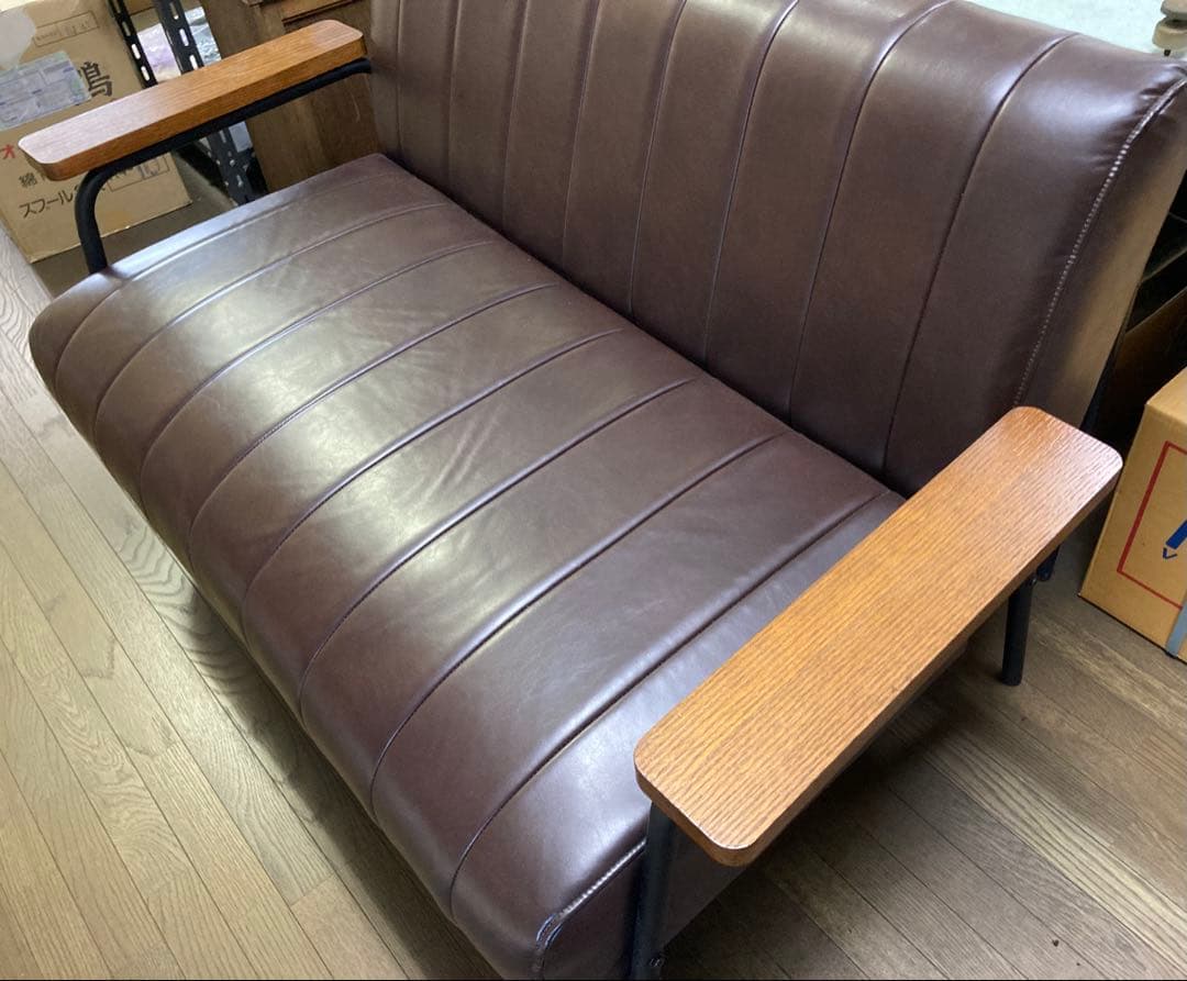 ニトリ Nシールド ステイン ソファ BR