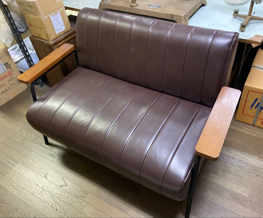 ニトリ Nシールド ステイン ソファ BR