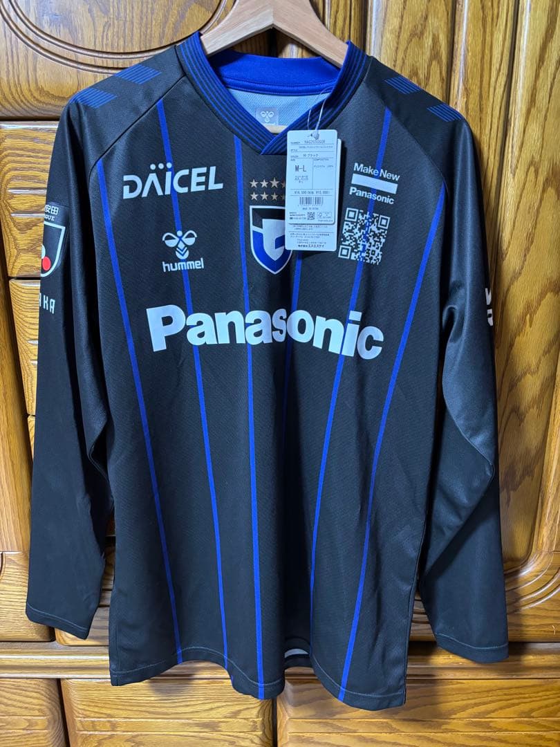 ガンバ大阪　2024 長袖ユニフォーム　M-L