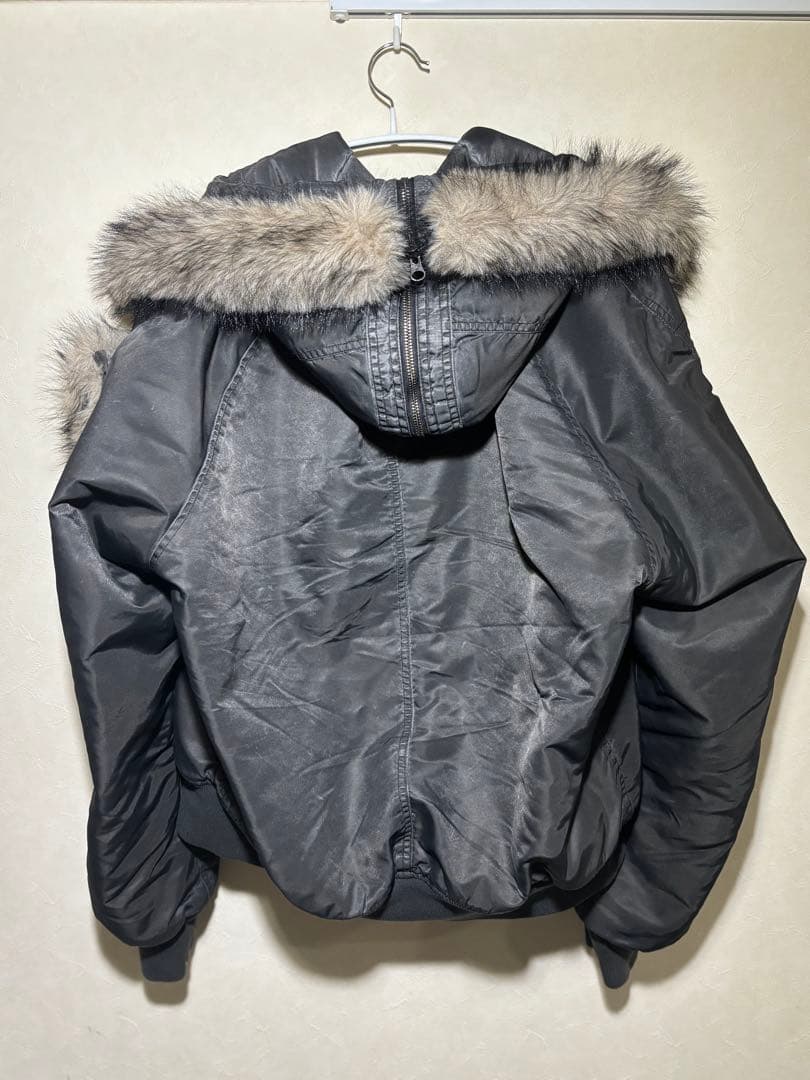 シ*】様 【GRANCY】ファーポケットデザインフェードN2Bジャケット