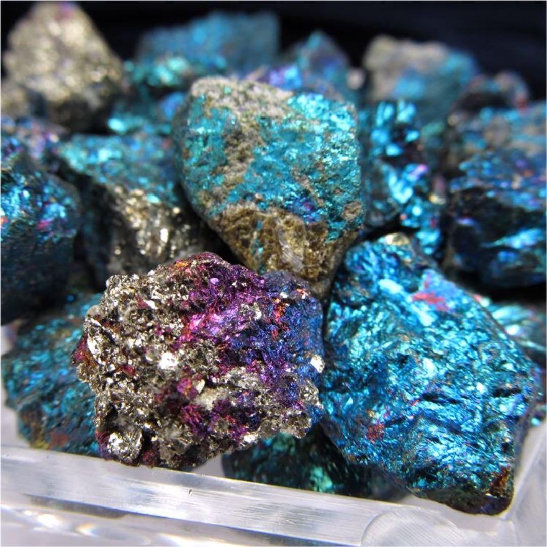 ★特選一石★強力な邪気払いの石【200gチャルコパイライト『黄銅鉱』結晶】❤️