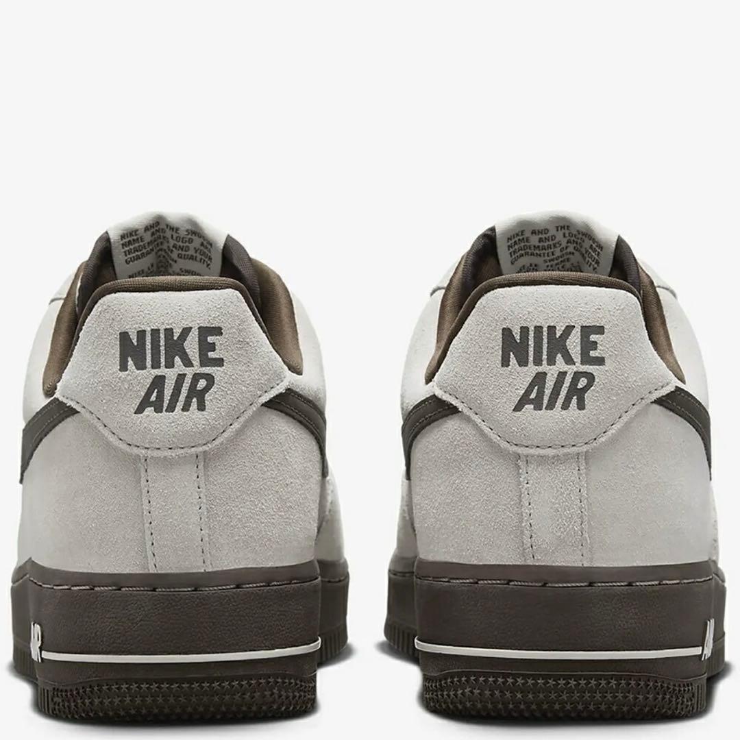 ナイキ エアフォース1 22cm ライトオールウッドブラウン/バロックブラウン