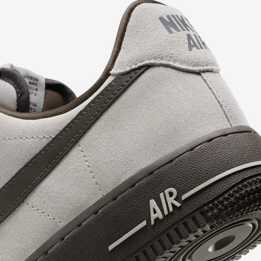 ナイキ エアフォース1 22cm ライトオールウッドブラウン/バロックブラウン