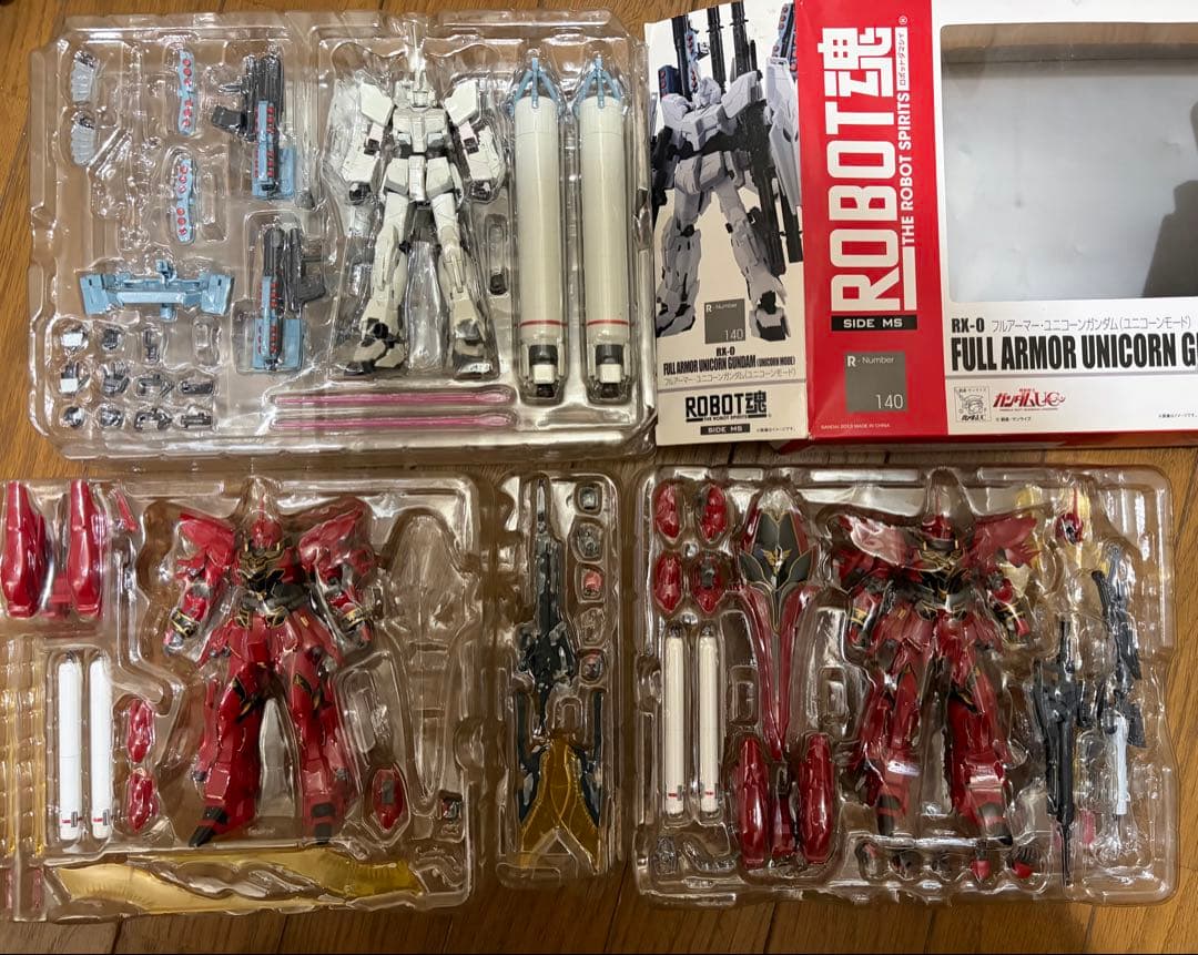 k*i様 ロボット魂　ユニコーンガンダムシリーズ　ジャンク扱い