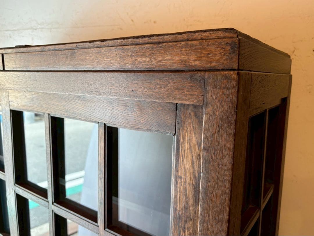 キャビネット 戸棚 インテリア 本棚 飾り棚 ビンテージ 昭和レトロ 当時物