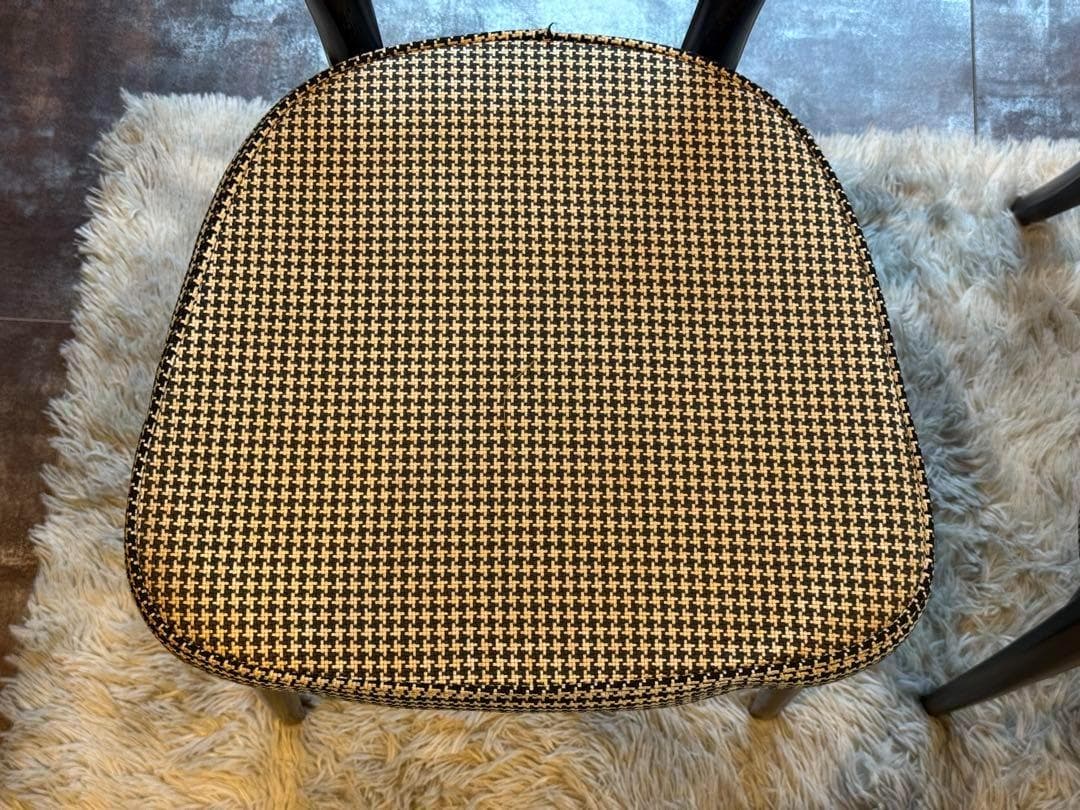 希少　ネオウッド　フランスベッド　チェア　ブラック　モダン　洋風　フランス　nR