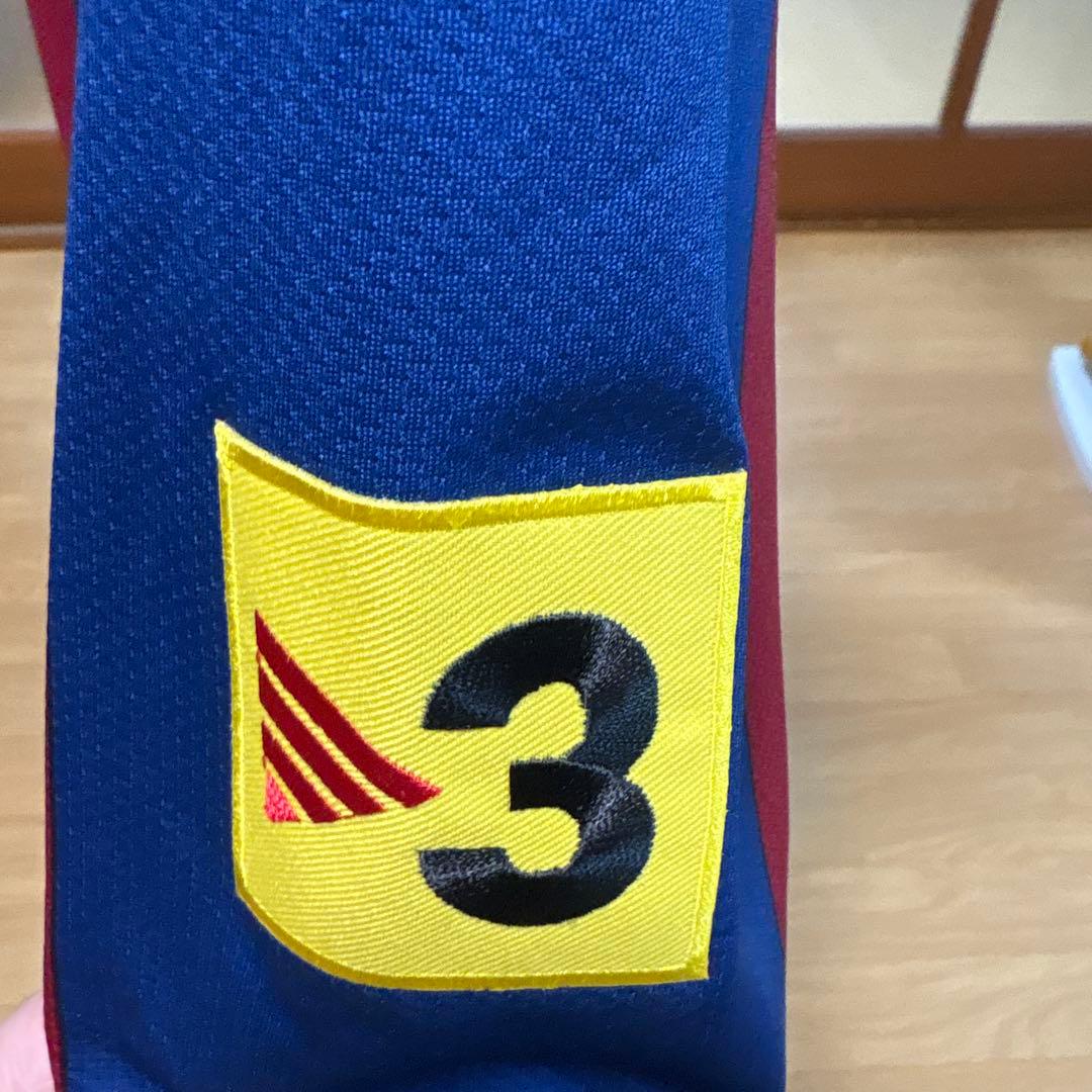 サッカー　ユニフォーム　FCバルセロナ 07-08 リーガ仕様　タグ付