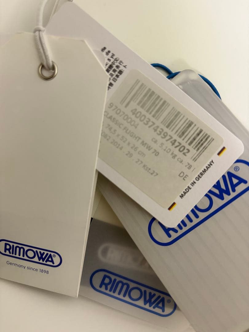 リモア　 キャリーケース　海外用