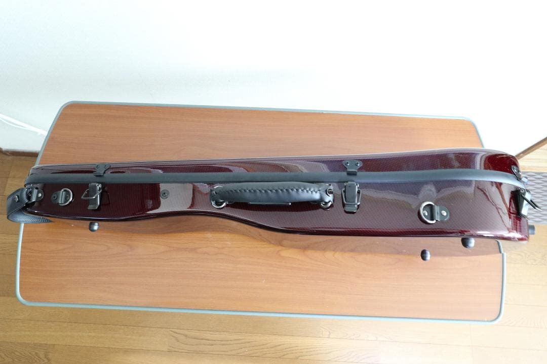 ハードケース Carbon Mac CFV-2 スリム ワインレッド