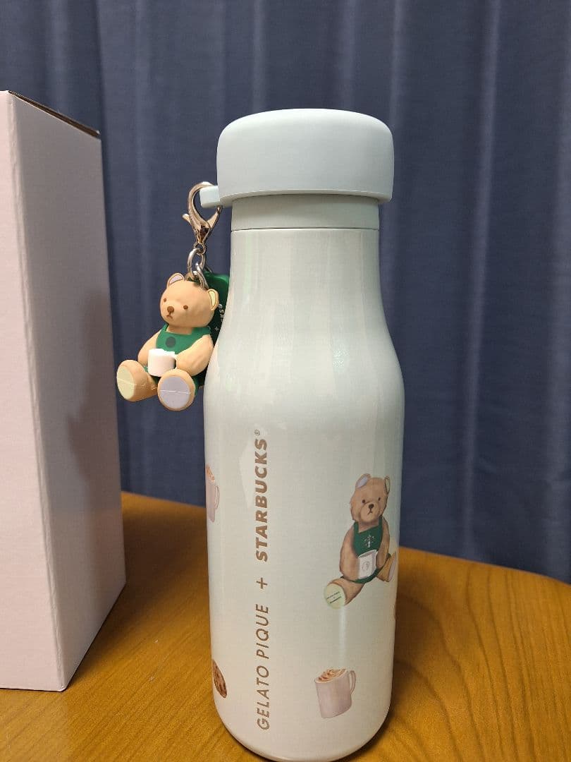 スタバ　gelato pique　ステンレスボトル　ミントグリーン　473ml