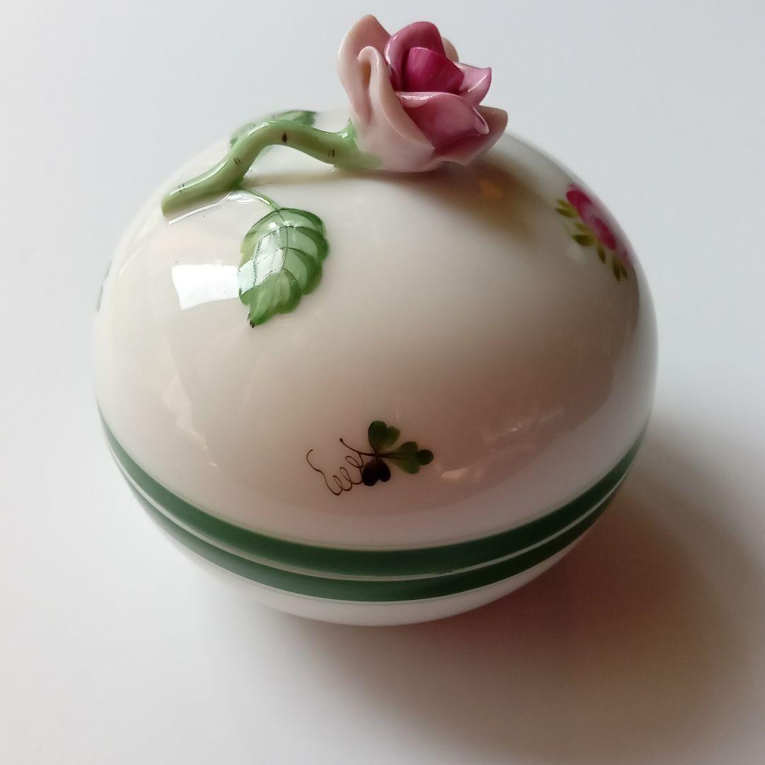 最終SALE【未使用・新品同様】ヘレンド　ウィーンの薔薇　ボンボン