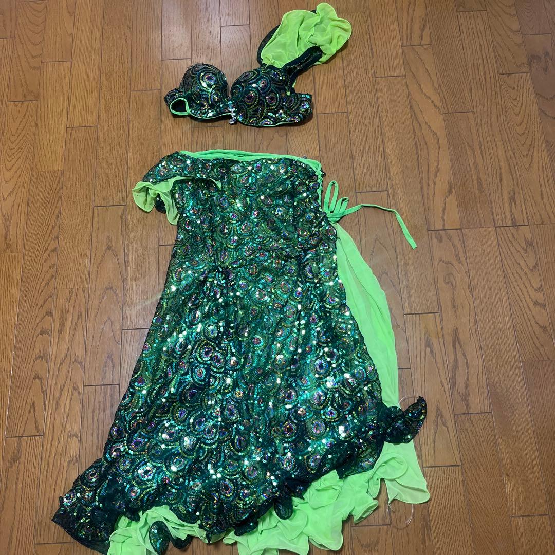 グリーンビーズベリーダンスセットアップ